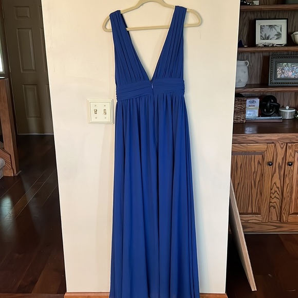 Lulus Maxi Dress, Royal Blue, M - Picture 2 of 3